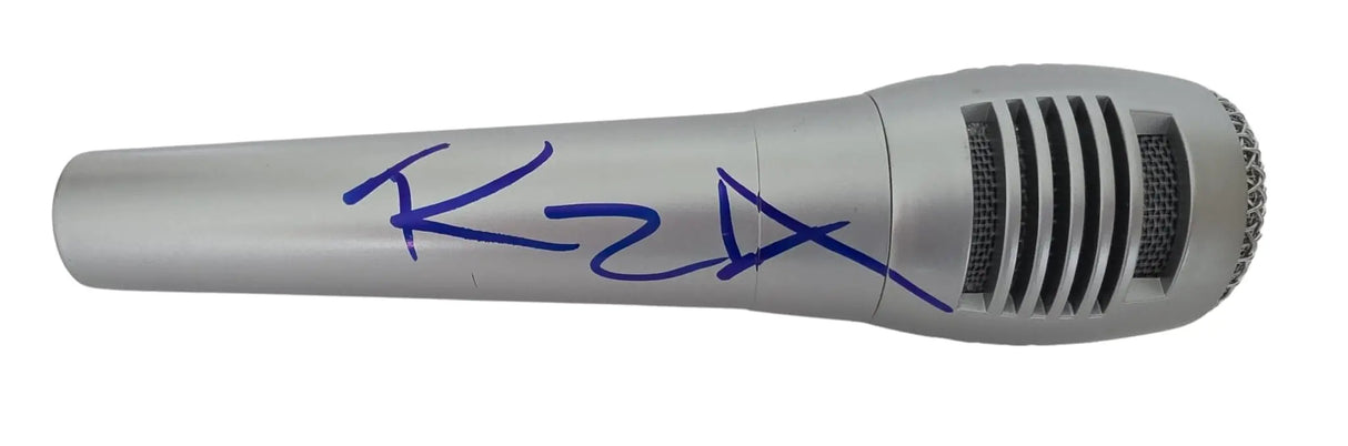RZA WU Tang Clan Rapper Signed Microphone COA Exact Proof Autographed Mic