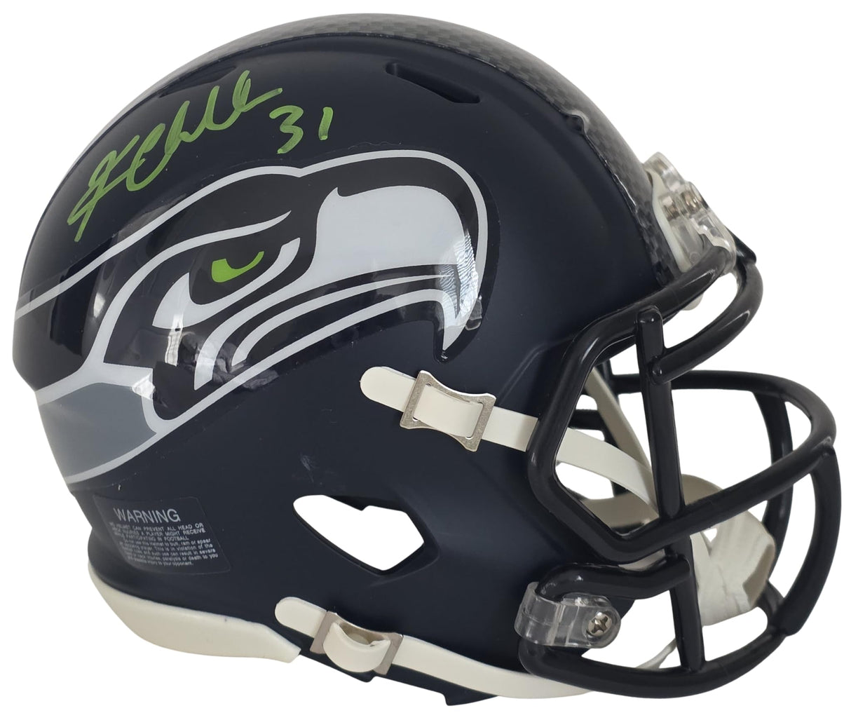 Kam Chancellor Signed Seattle Seahawks Mini Football Helmet Proof COA Autographed.