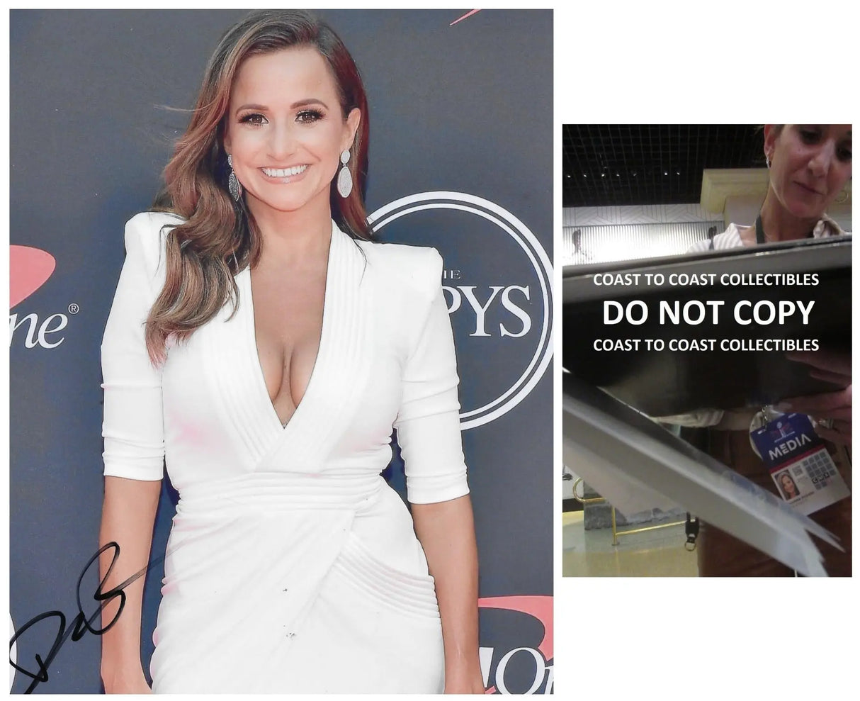 Dianna Russini Espn Journalist Signed 8x10 Photo Proof COA Autographed.. Star