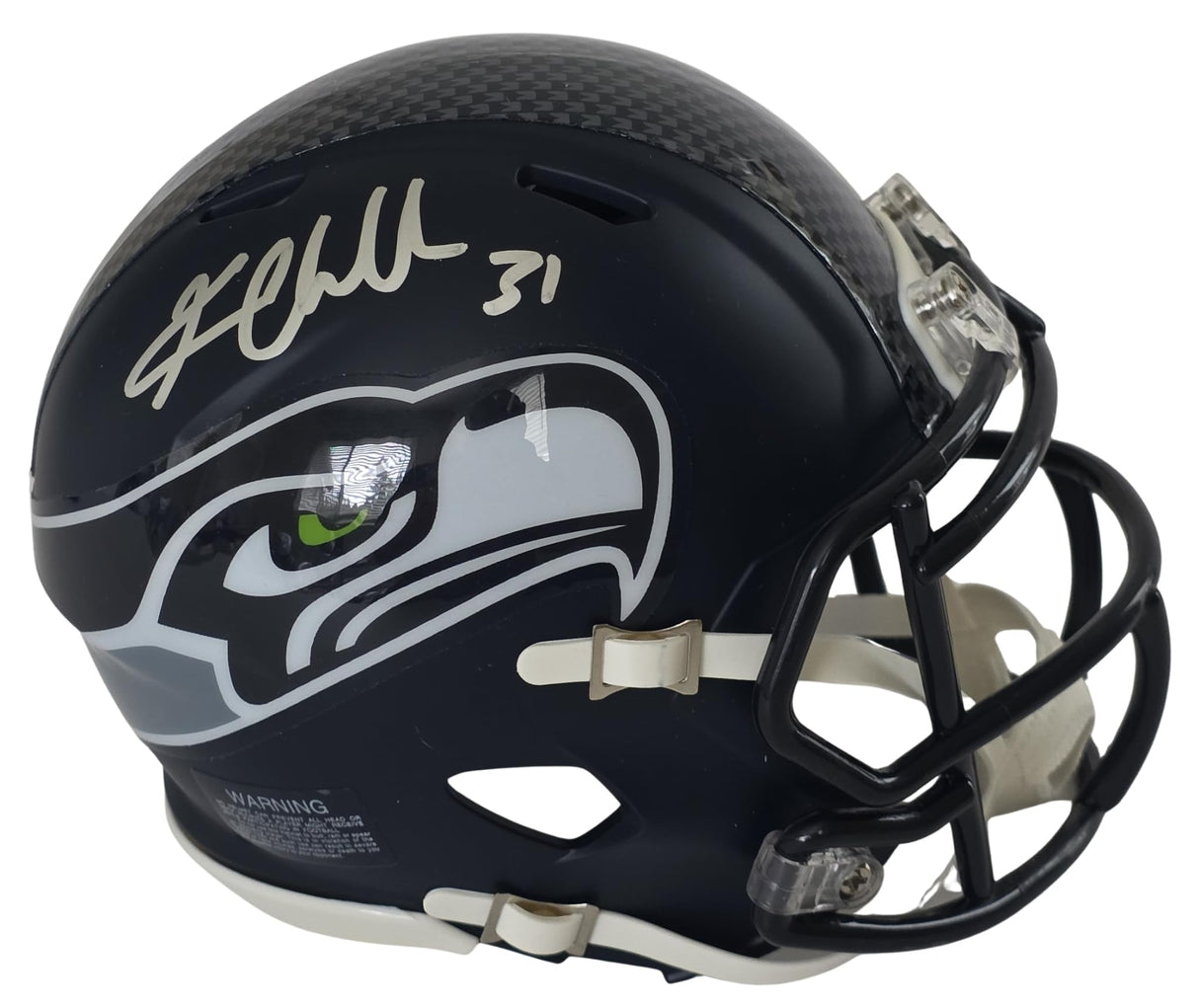 Kam Chancellor Signed Mini Football Helmet Proof COA Autographed Seattle Seahawks