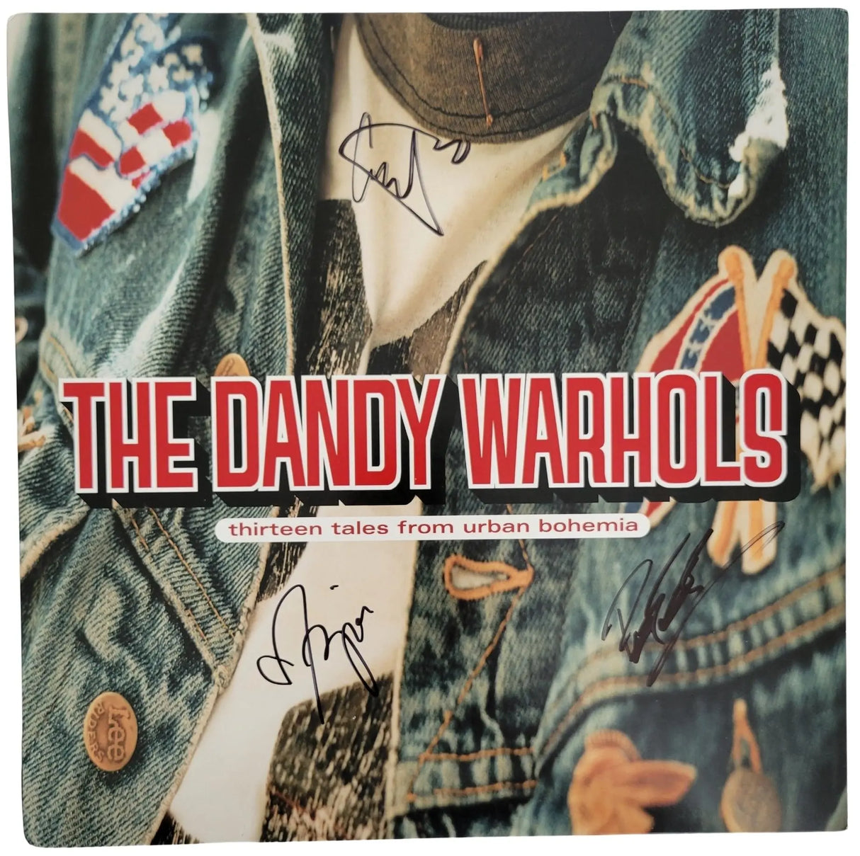 The Dandy Warhols Signed Thirteen Tales From Urban Bohemia Album Exact Proof COA Autographed Vinyl Record