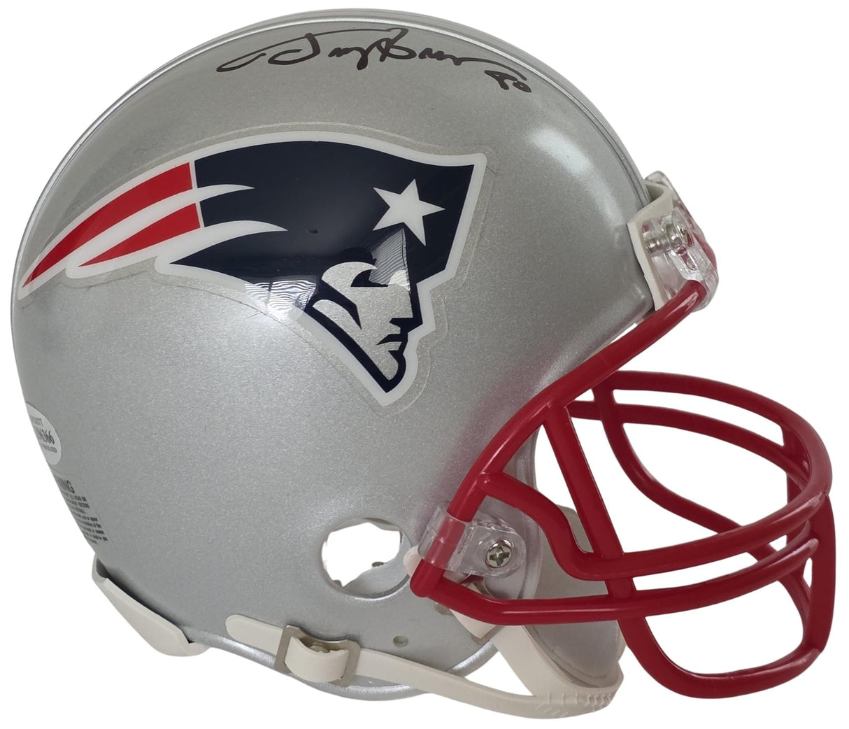 Troy Brown Signed Patriots Mini Football Helmet Proof Beckett COA Autographed New England Pats