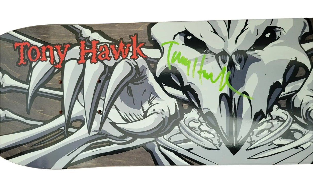 Tony Hawk Signed Skateboard Deck Birdhouse Proof COA Autographed.