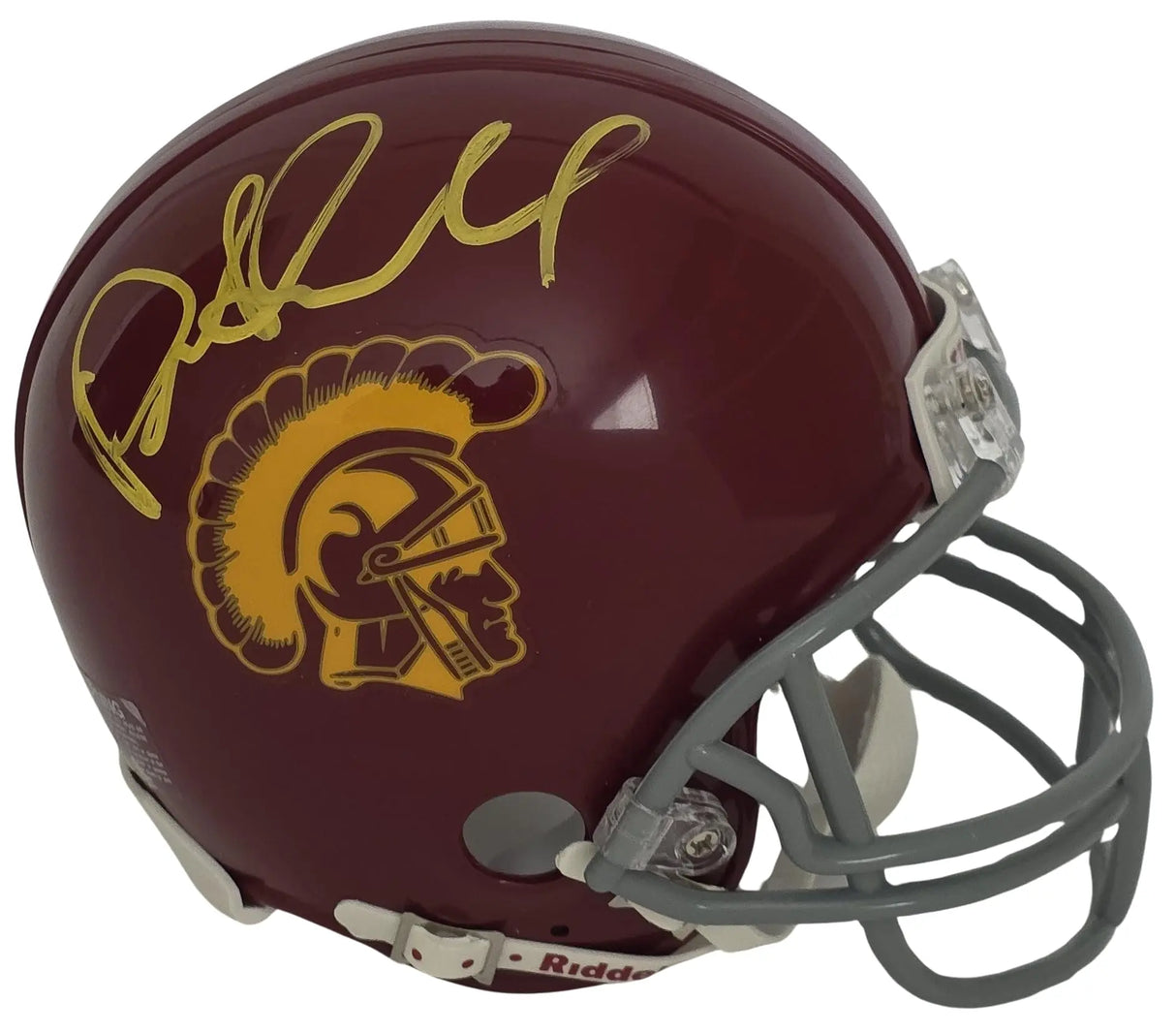 Pete Carroll Signed USC Trojans Football Mini Helmet COA Exact Proof Autographed