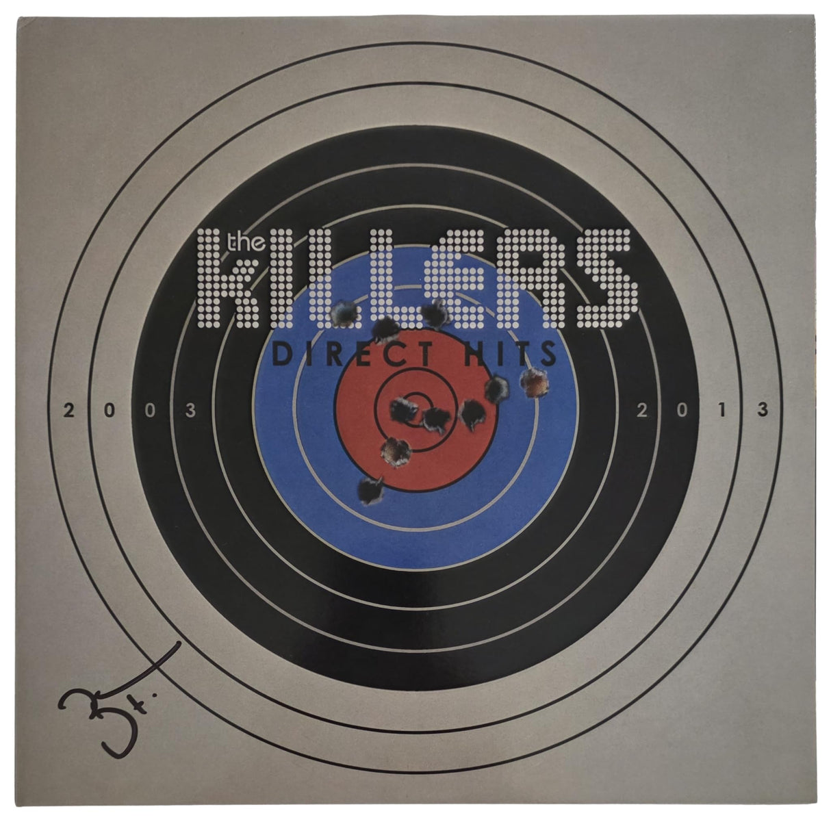 Brandon Flowers Signed The Killers Direct Hits Album COA Proof Autographed Vinyl Record