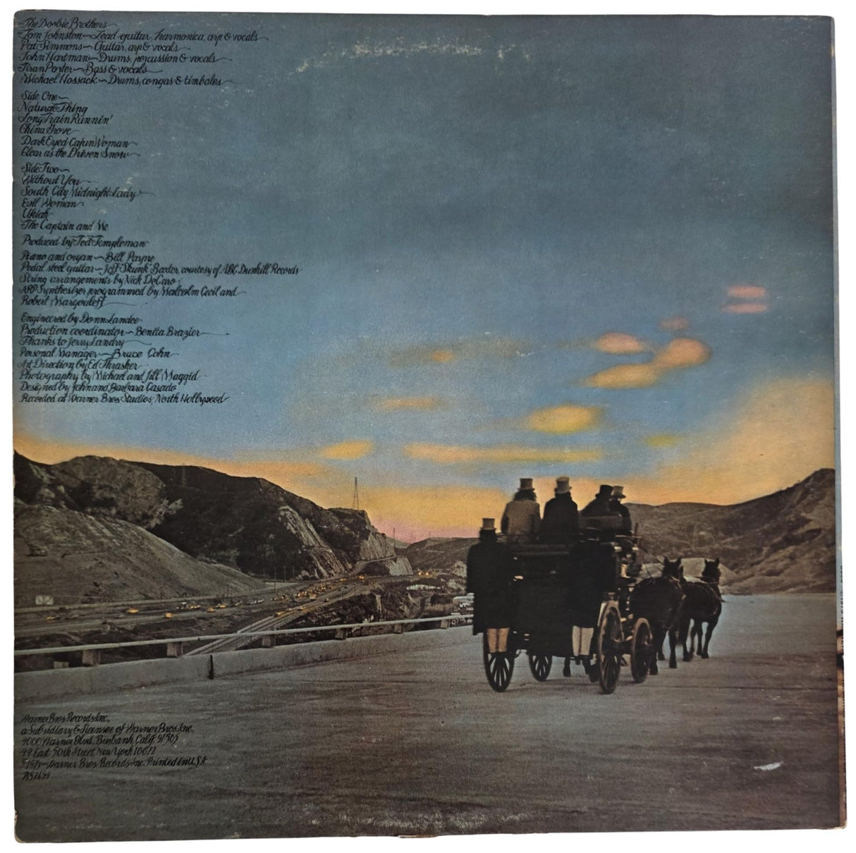 Patrick Simmons Signed The Doobie Brothers Captain and Me Album COA Proof Autographed Vinyl Record