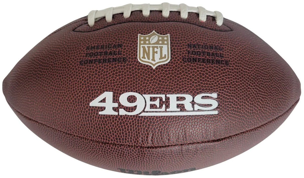 Steve Young Signed Logo Football COA Proof Autographed San Francisco 49ers
