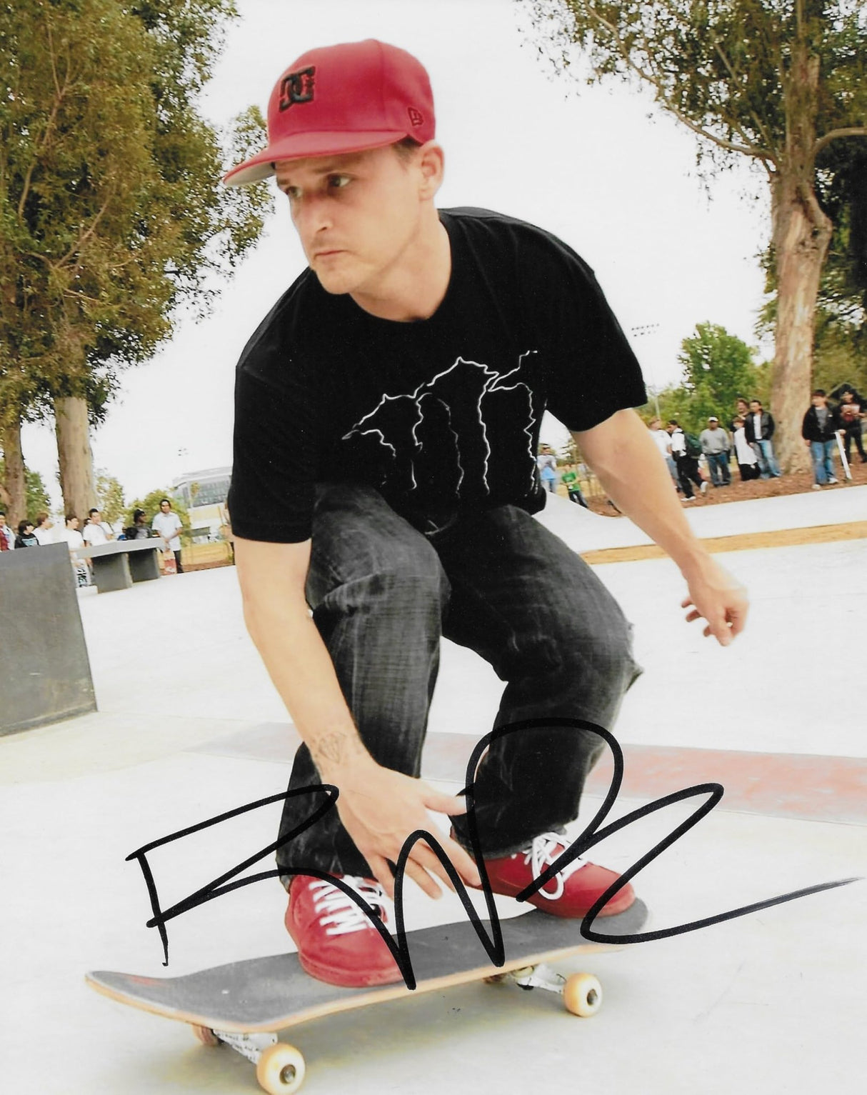 Rob Dyrdek skateboarder MTV star signed 8x10 Photo proof COA autographed.