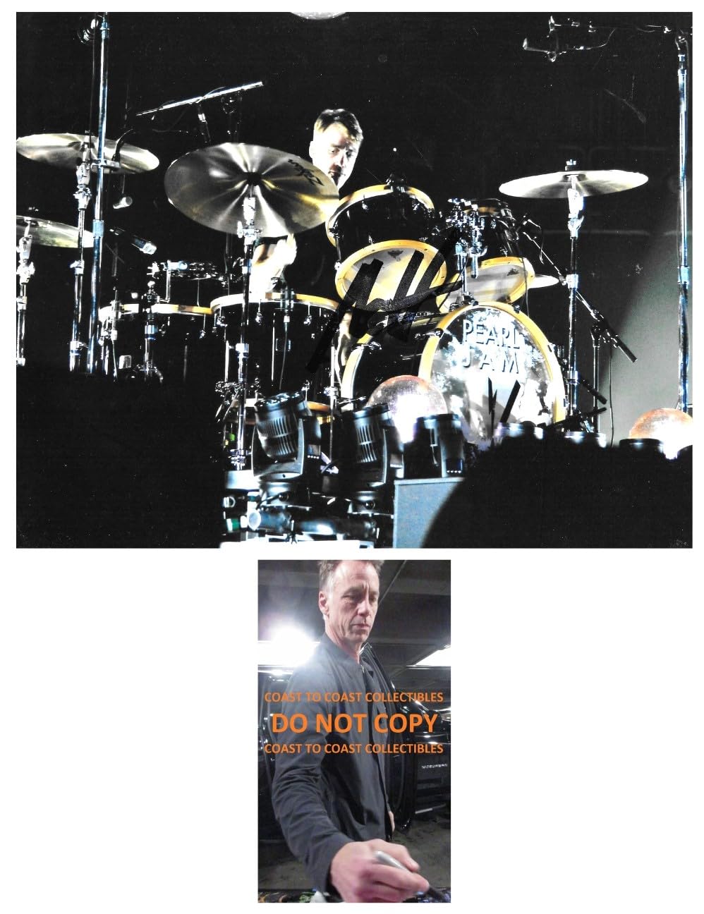 Matt Cameron Signed 8x10 Photo Proof Autographed Pearl Jam Soundgarden Drummer Star'.'