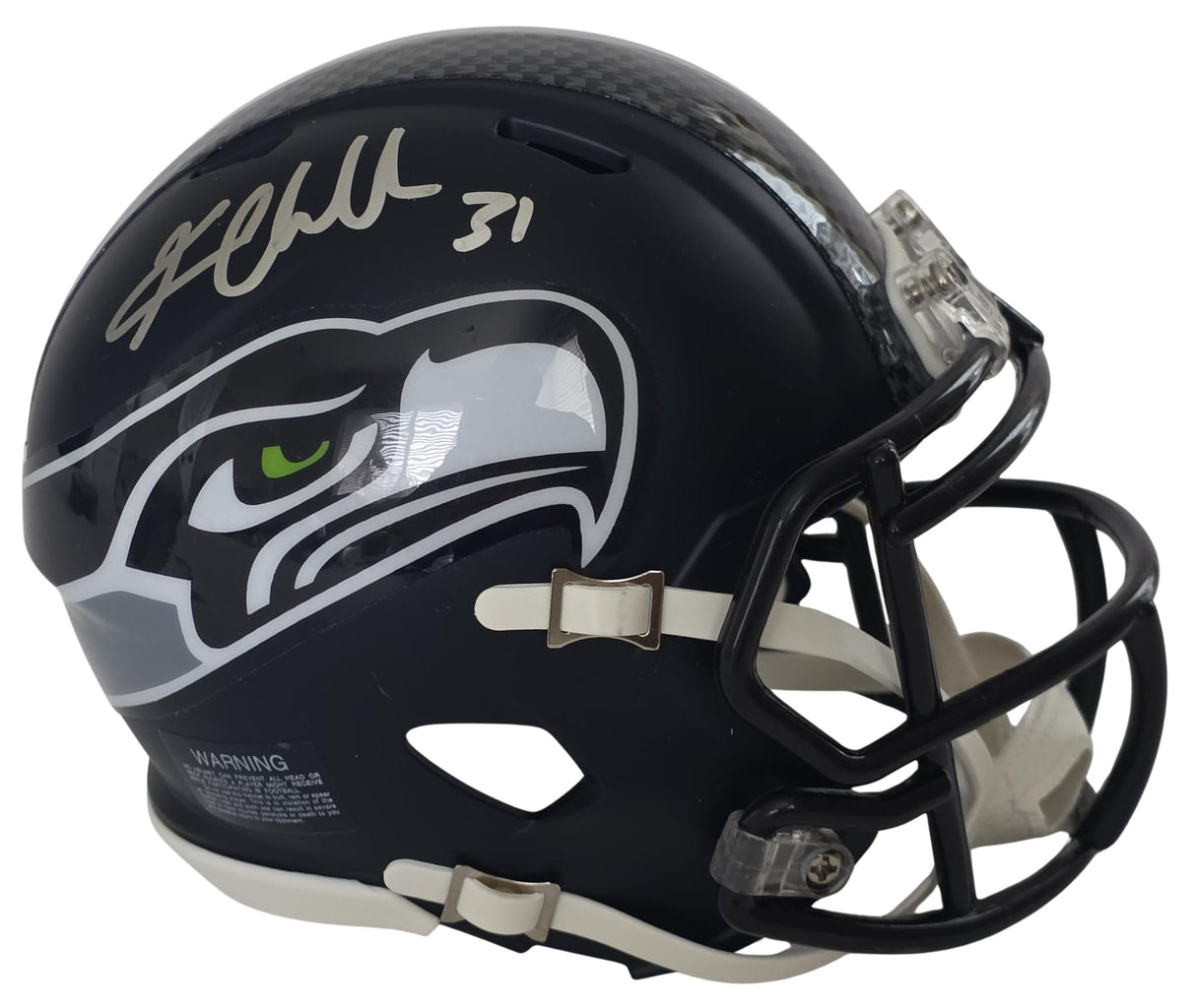 Kam Chancellor Signed Mini Football Helmet Proof COA Autographed Seattle Seahawks
