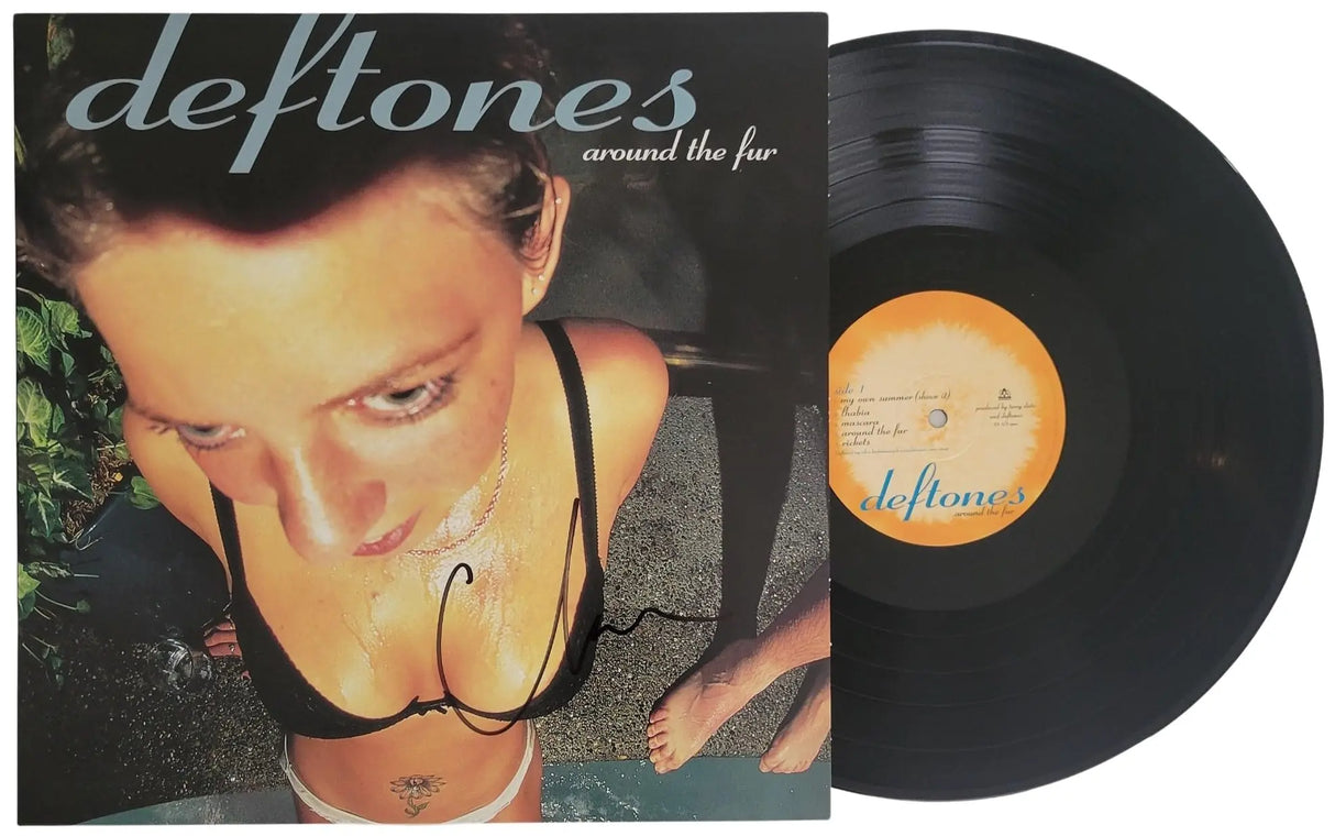 Chino Moreno Signed Deftones Around The Fur Album Proof Autographed Vinyl Record