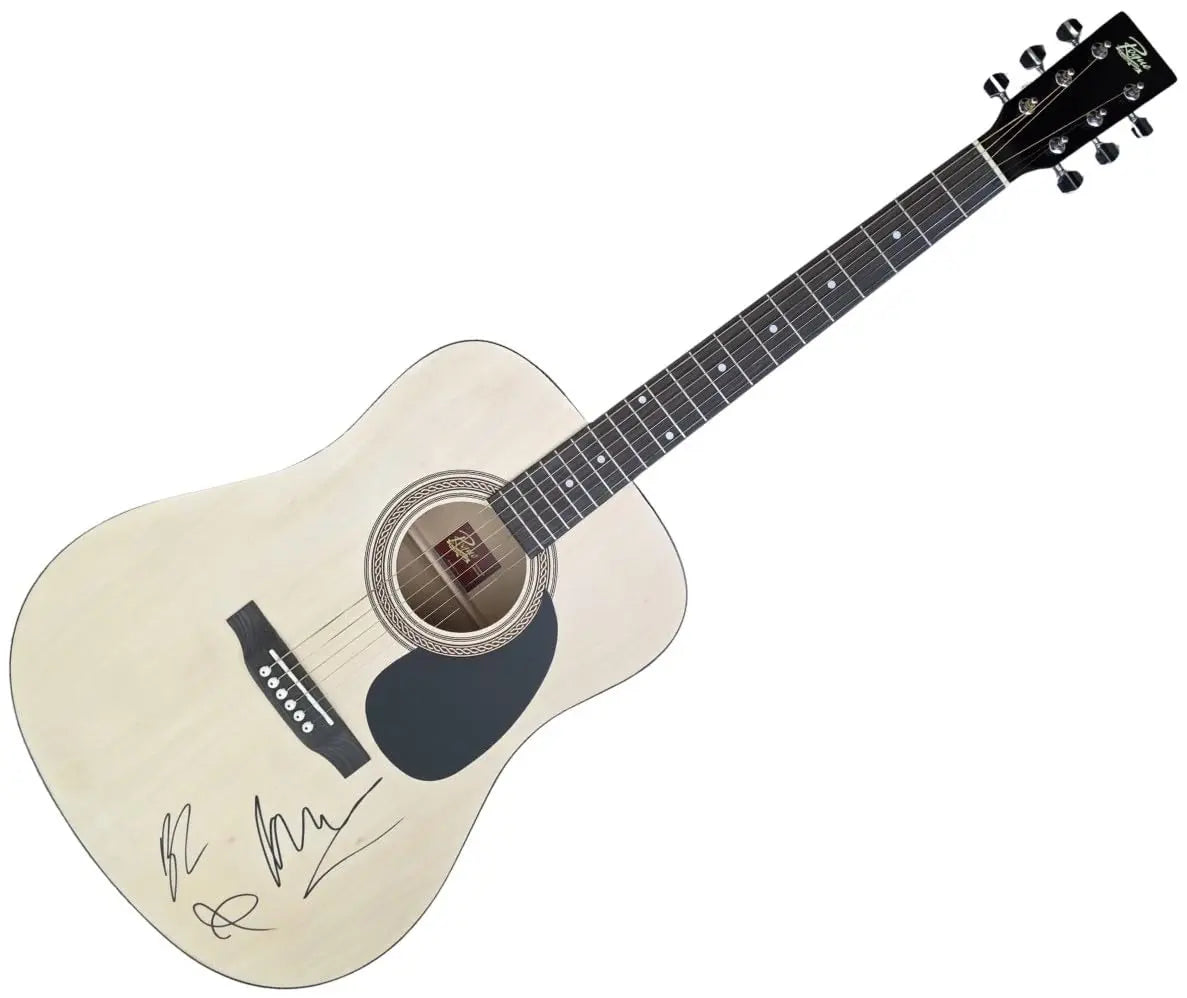 Mumford & Sons Band Signed Full Size Acoustic Guitar COA Exact Proof Autographed