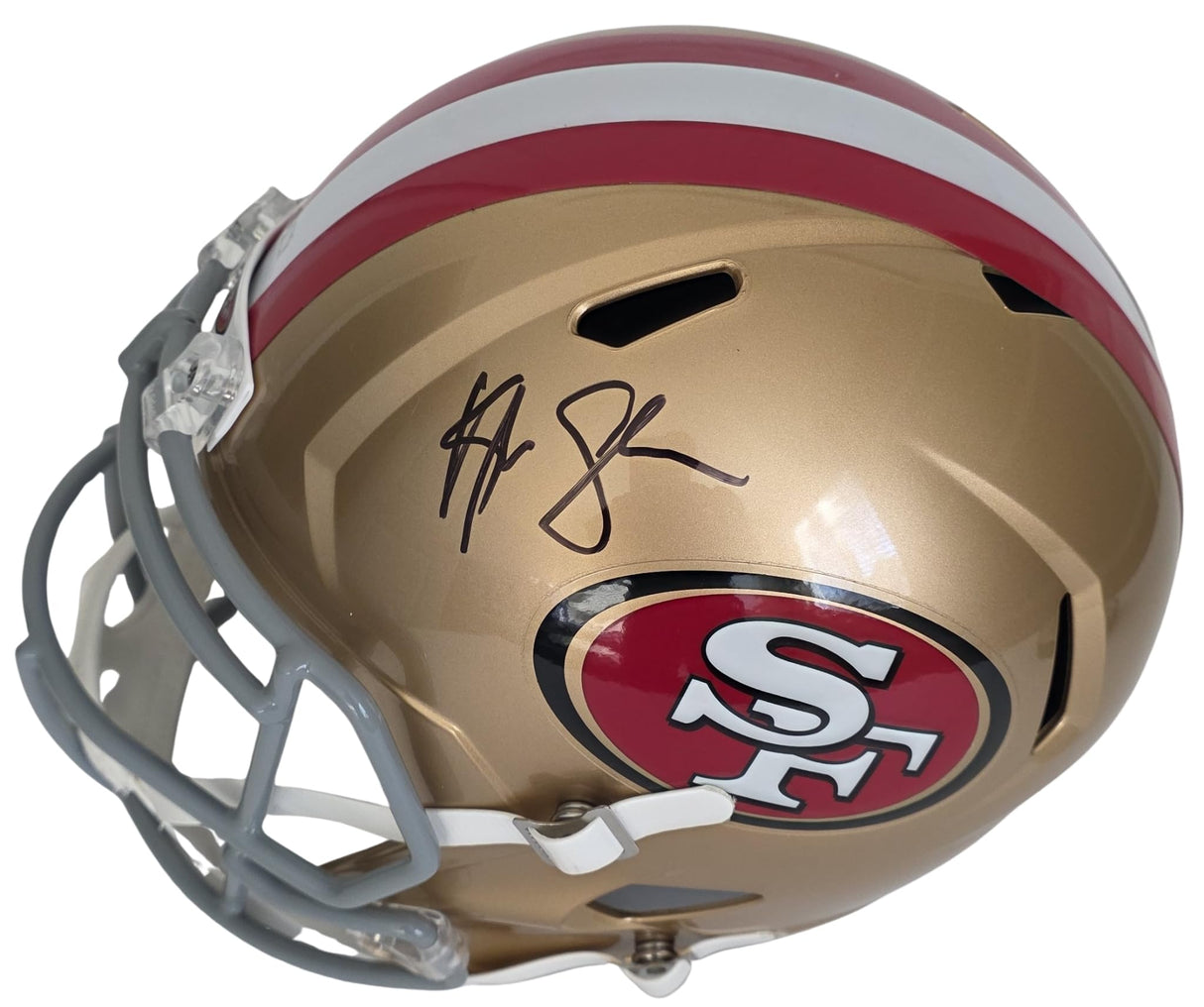 Kyle Shanahan Signed 49ers Full Size Helmet COA Proof Autographed San Francisco