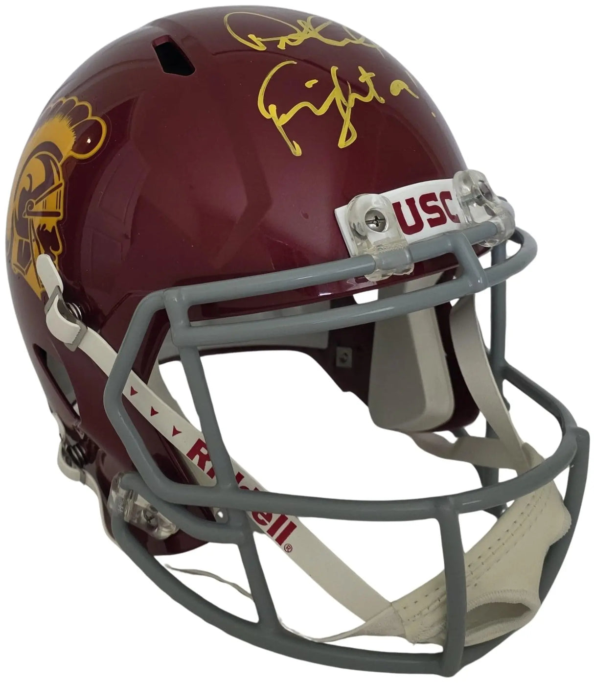 Pete Carroll Signed USC Trojans Full Size Football Helmet COA Proof Autographed USC