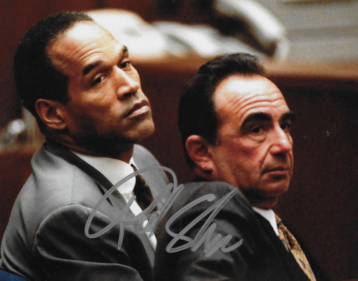 Robert Shapiro Signed 8x10 Photo COA Proof Autographed Defense Lawyer OJ Simpson Dream Team