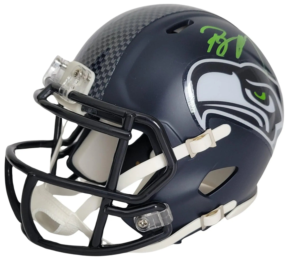 Byron Murphy Signed Seattle Seahawks Mini Football Helmet Proof COA Autographed