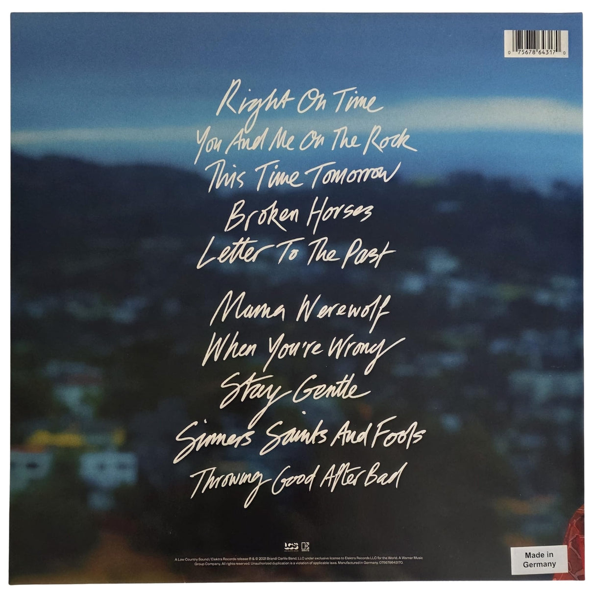 Brandi Carlile Signed In These Silent Days Album Proof COA Autographed Vinyl Record