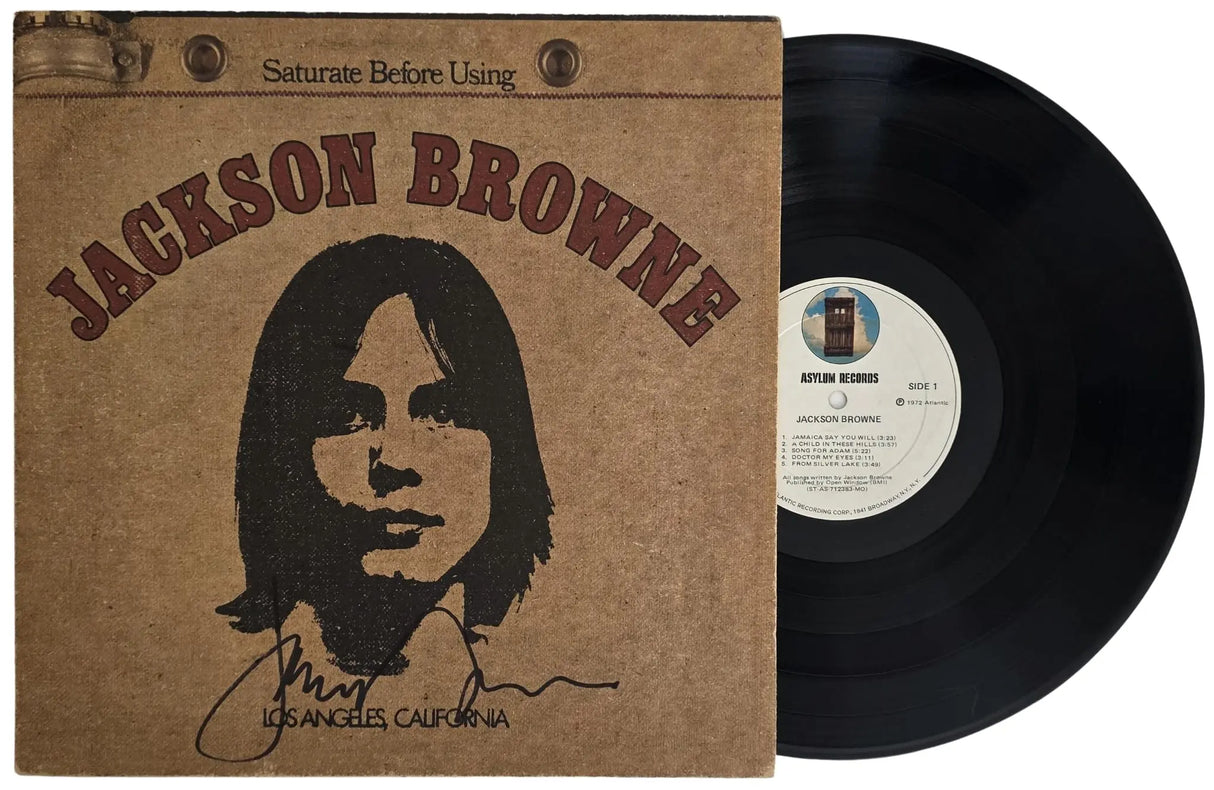 Jackson Browne Signed Album COA Exact Proof Autographed Vinyl Record