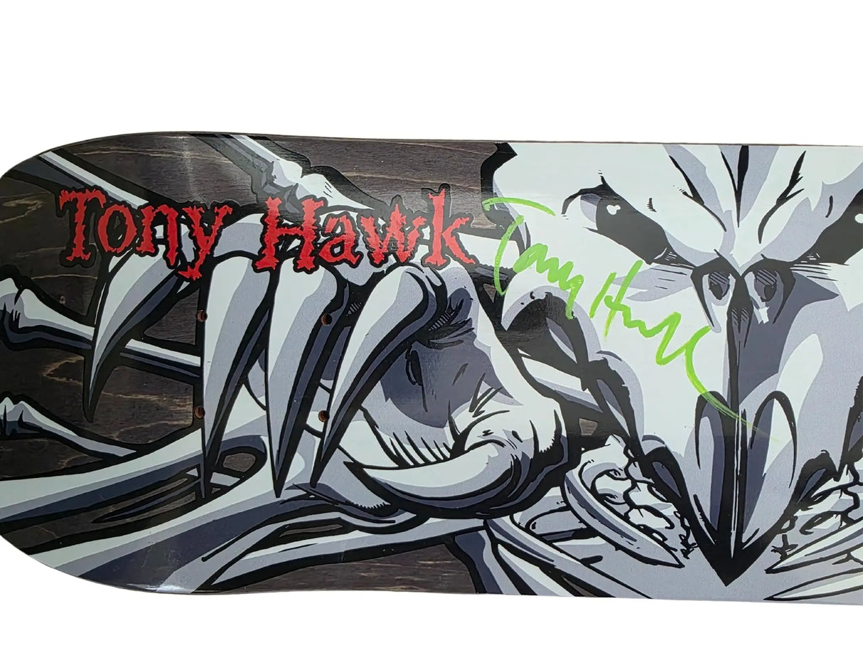 Tony Hawk Signed Skateboard Deck Birdhouse Proof COA Autographed.