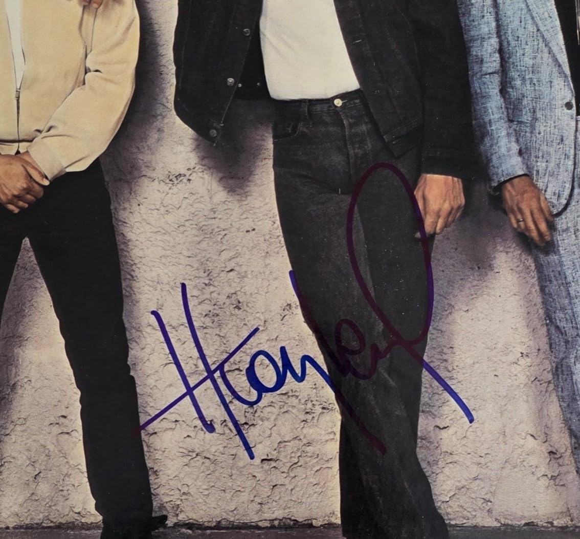 Huey Lewis Signed The News Fore! Album COA Exact Proof Autographed Vinyl Record