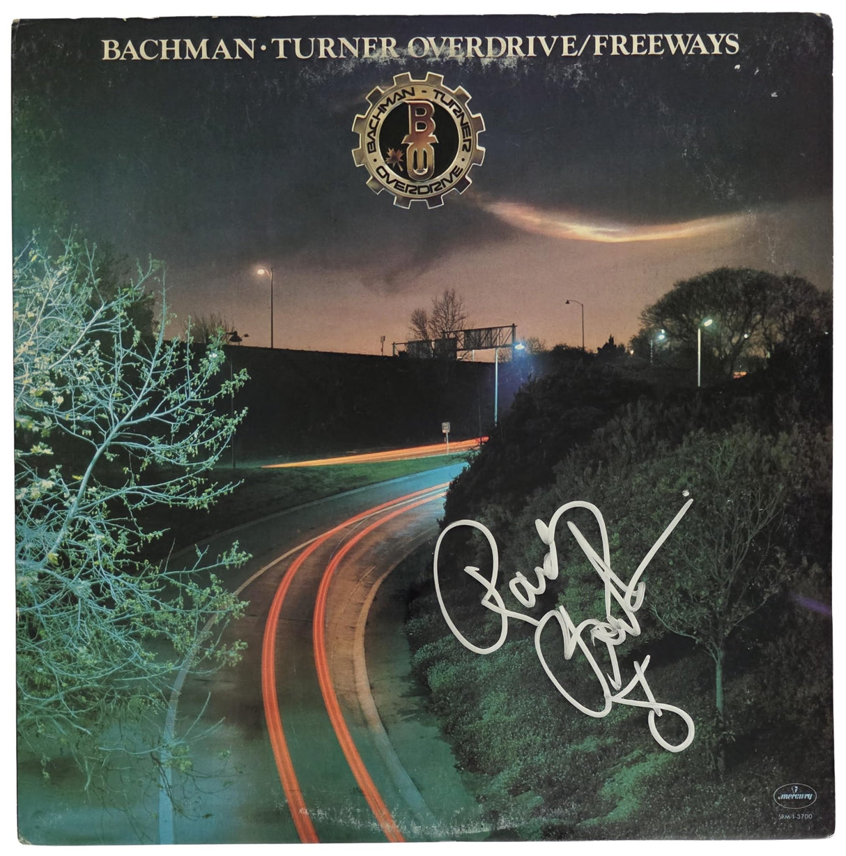Randy Bachman Signed Bachman - Turner Overdrive Freeways Album, Autographed Vinyl Record LP with COA and Proof