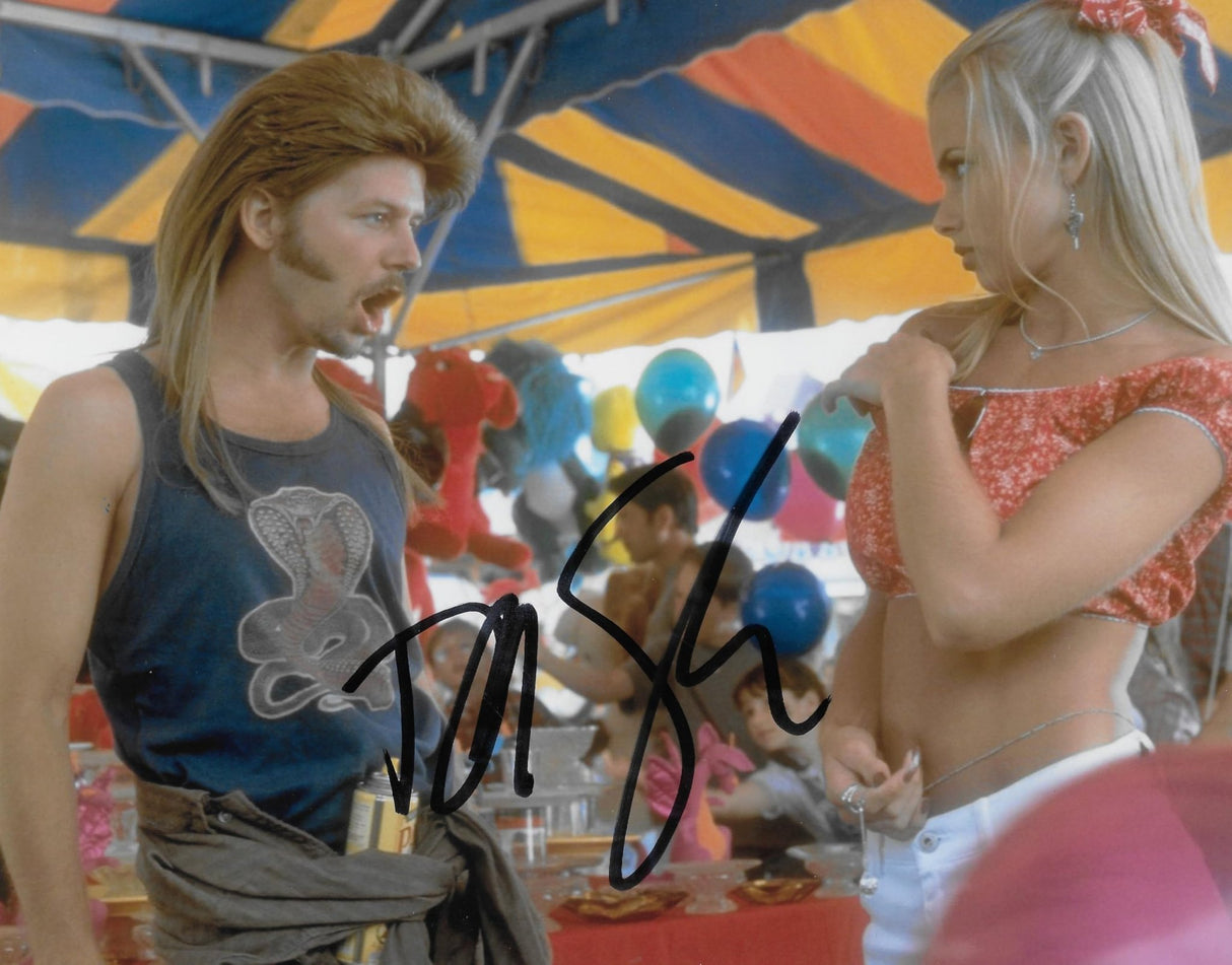 David Spade Signed Joe Dirt 8x10 Photo Exact Proof COA Autographed Movie Star