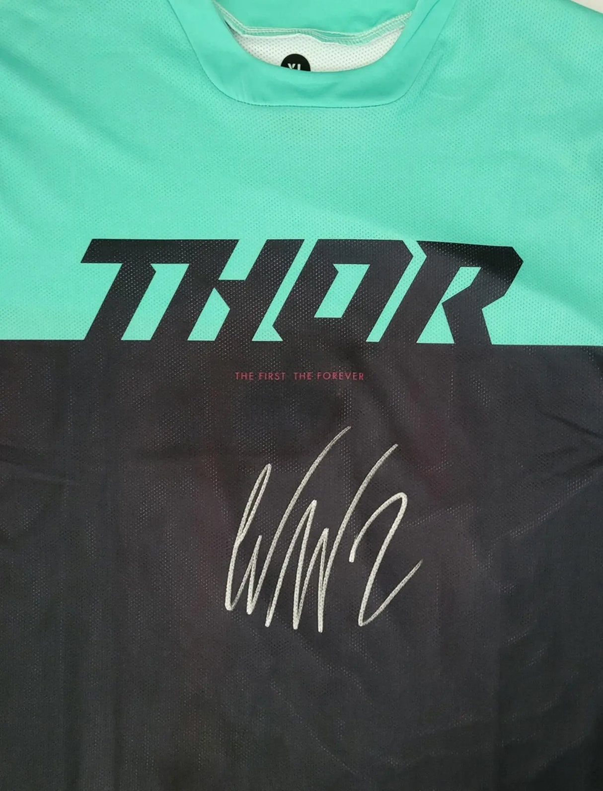 Cooper Webb Signed Thor Jersey COA Proof Autographed Supercross Motocross Auto..