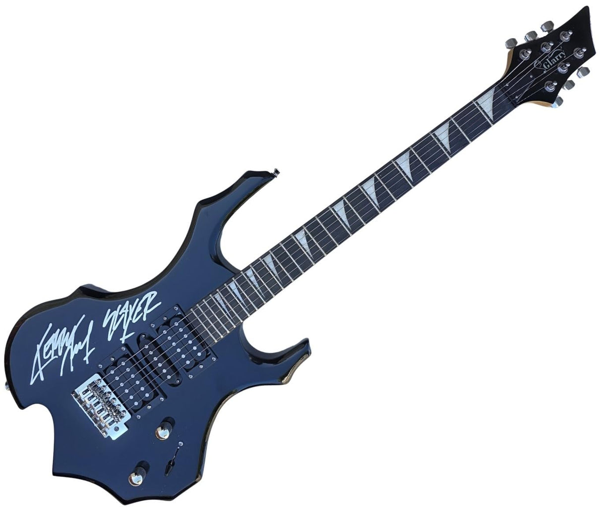 Kerry King Signed Full Size Electric Metal Guitar COA Exact Proof Augraphed Slayer