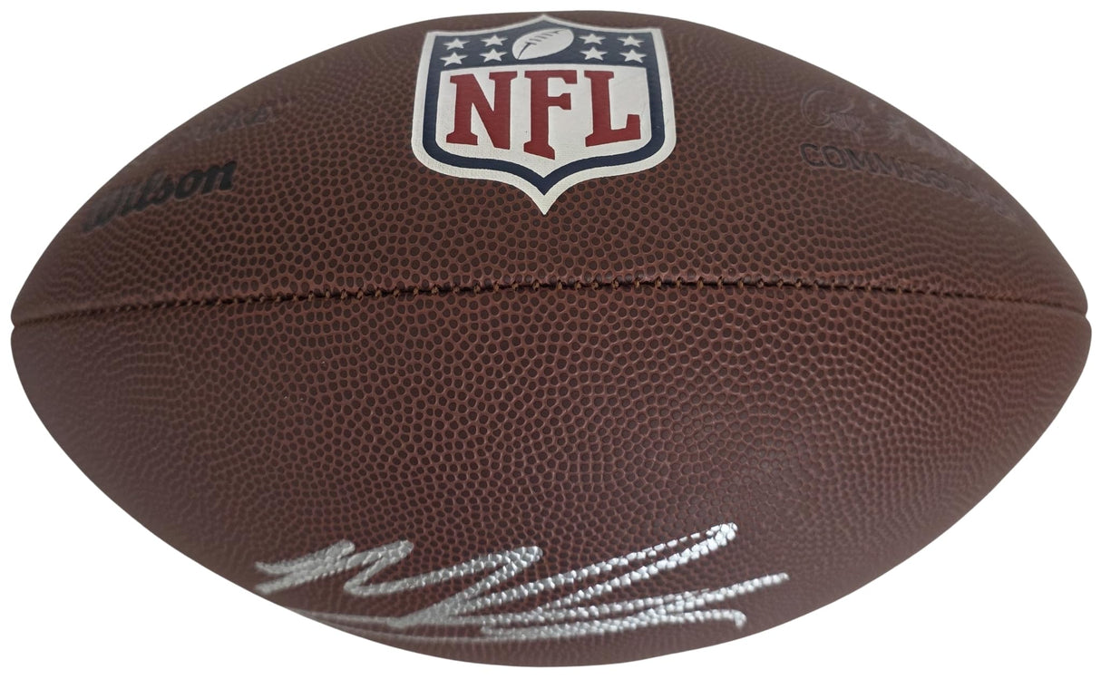 Marquise Brown Signed Duke Football Proof COA Autographed KC Chiefs Cardinals Ravens