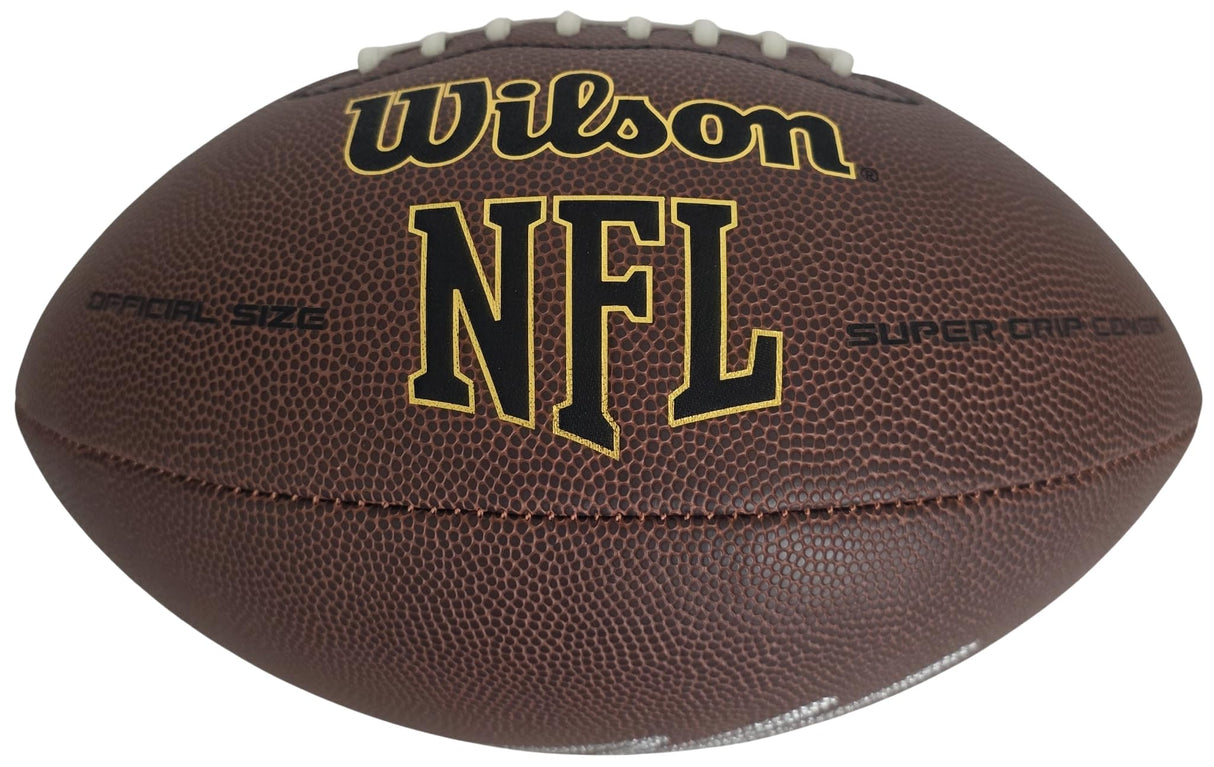 Marquise Brown Signed Football Proof COA Autographed KC Chiefs Cardinals Ravens