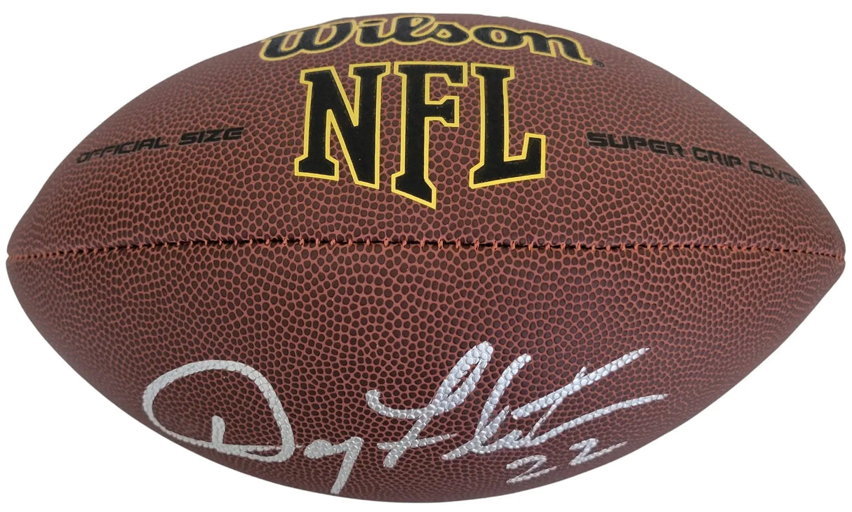 Doug Flutie Signed Football Proof COA Autographed Bills Boston College Heisman