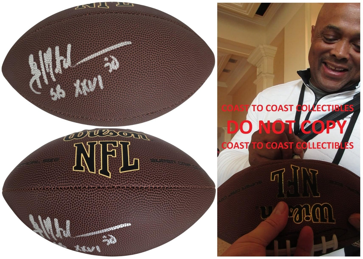 Brian Mitchell Signed Football COA Proof Autographed Philadelphia Eagles Washington