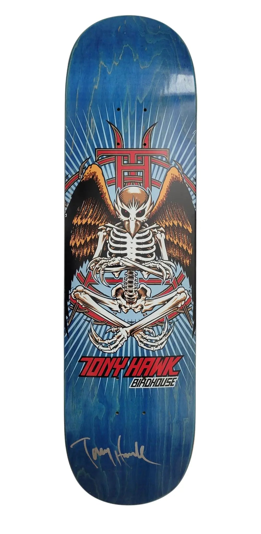 Tony Hawk signed Birdhouse skateboard Deck exact proof COA. autographed