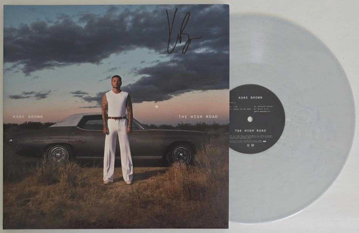 Kane Brown Signed The High Road Album Proof COA Autographed Vinyl Record