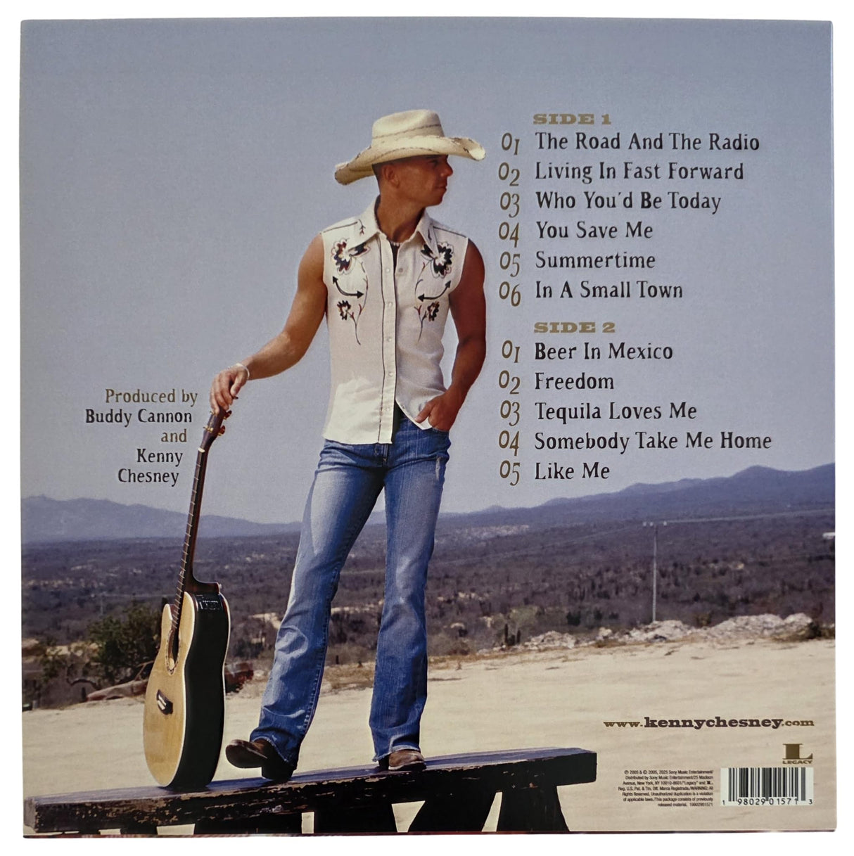 Kenny Signed The Road And The Radio Album COA Proof Autographed Vinyl Record Kenny Chesney