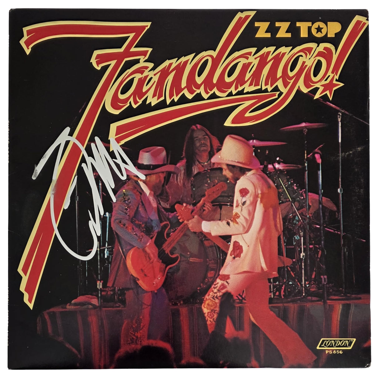 Billy Gibbons Signed ZZ Top Fandango Album COA Proof Autographed Vinyl Record