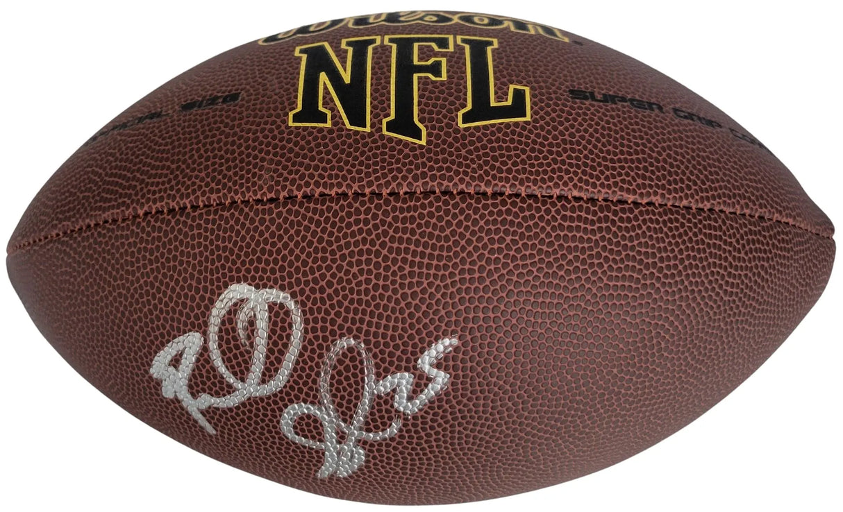 Richard Sherman Signed Football Proof COA Autographed Seattle Seahawks 49ers