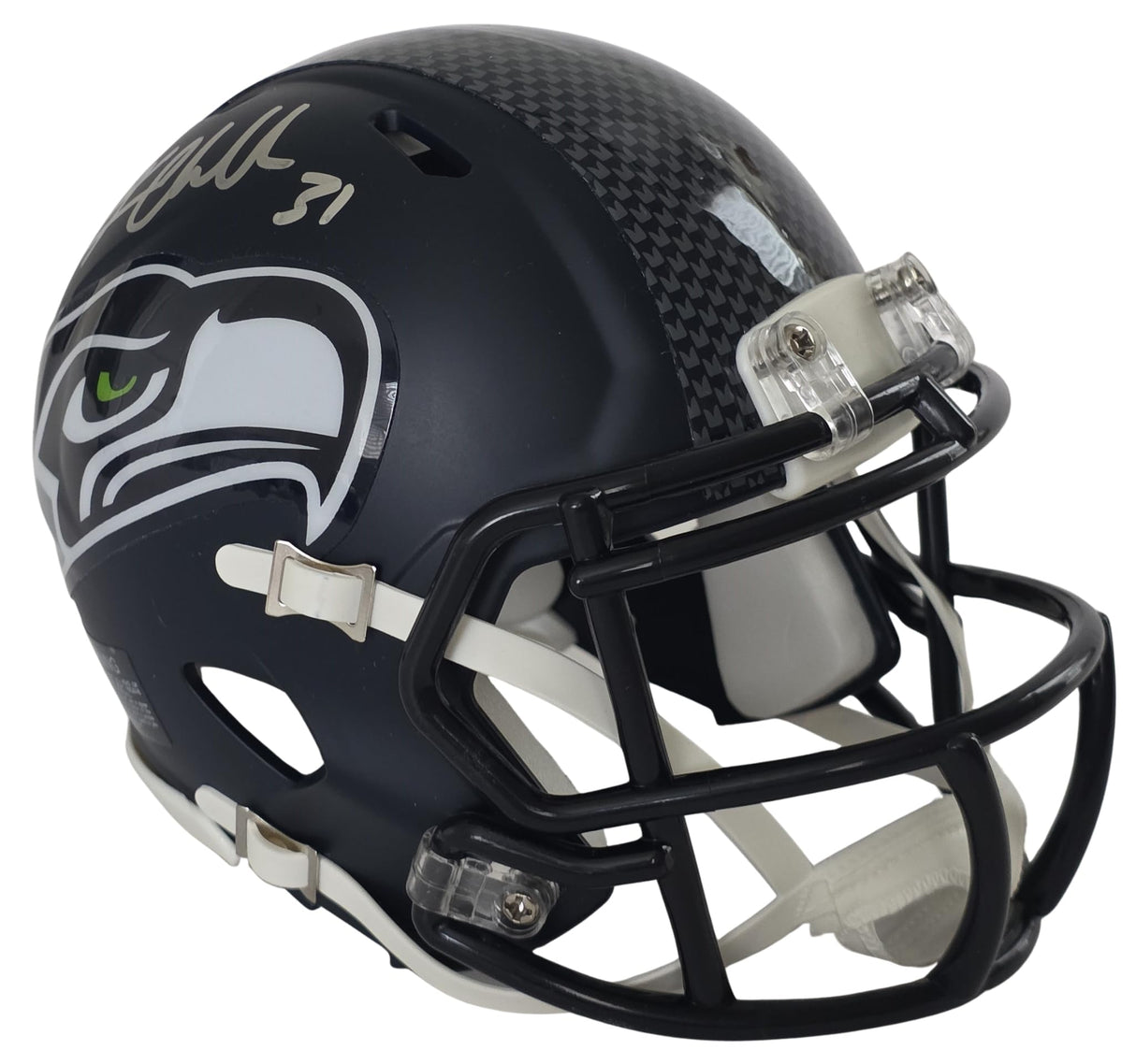 Kam Chancellor Signed Mini Football Helmet Proof COA Autographed Seattle Seahawks