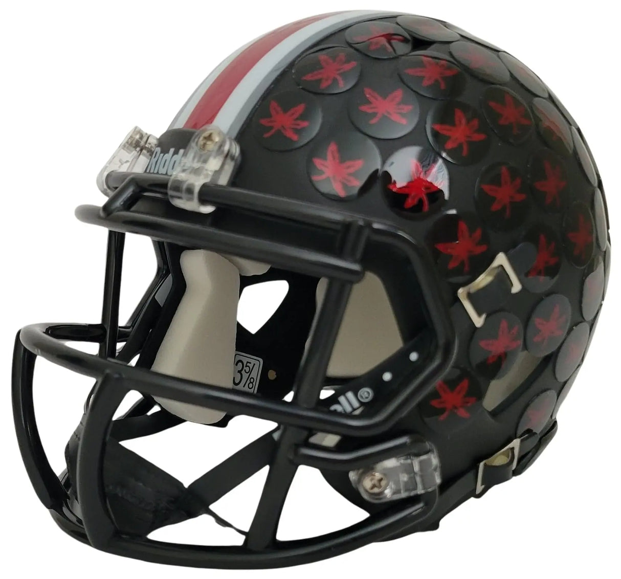 Emeka Egbuka Signed Ohio State Buckeyes Mini Football Helmet Proof COA Autographed..