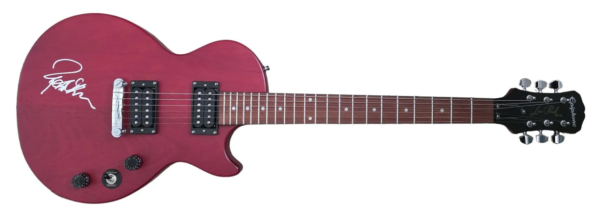 Peter Frampton Signed Les Paul Guitar COA Exact Proof Autographed