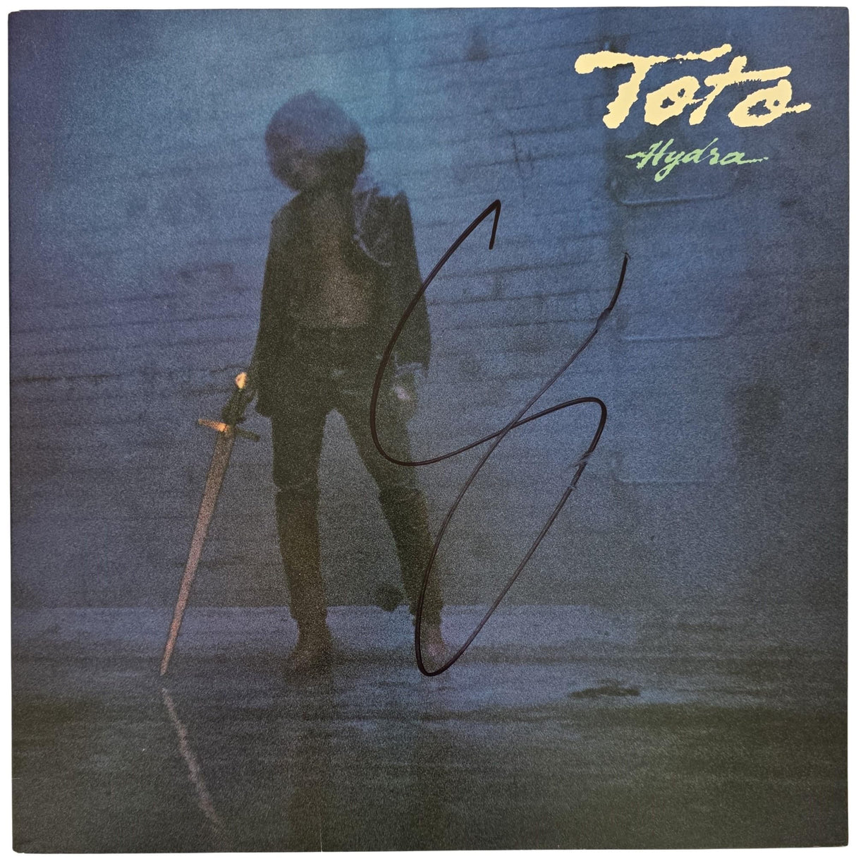 Steve Lukather Signed Toto Hydra Album COA Exact Proof Autographed Vinyl Record