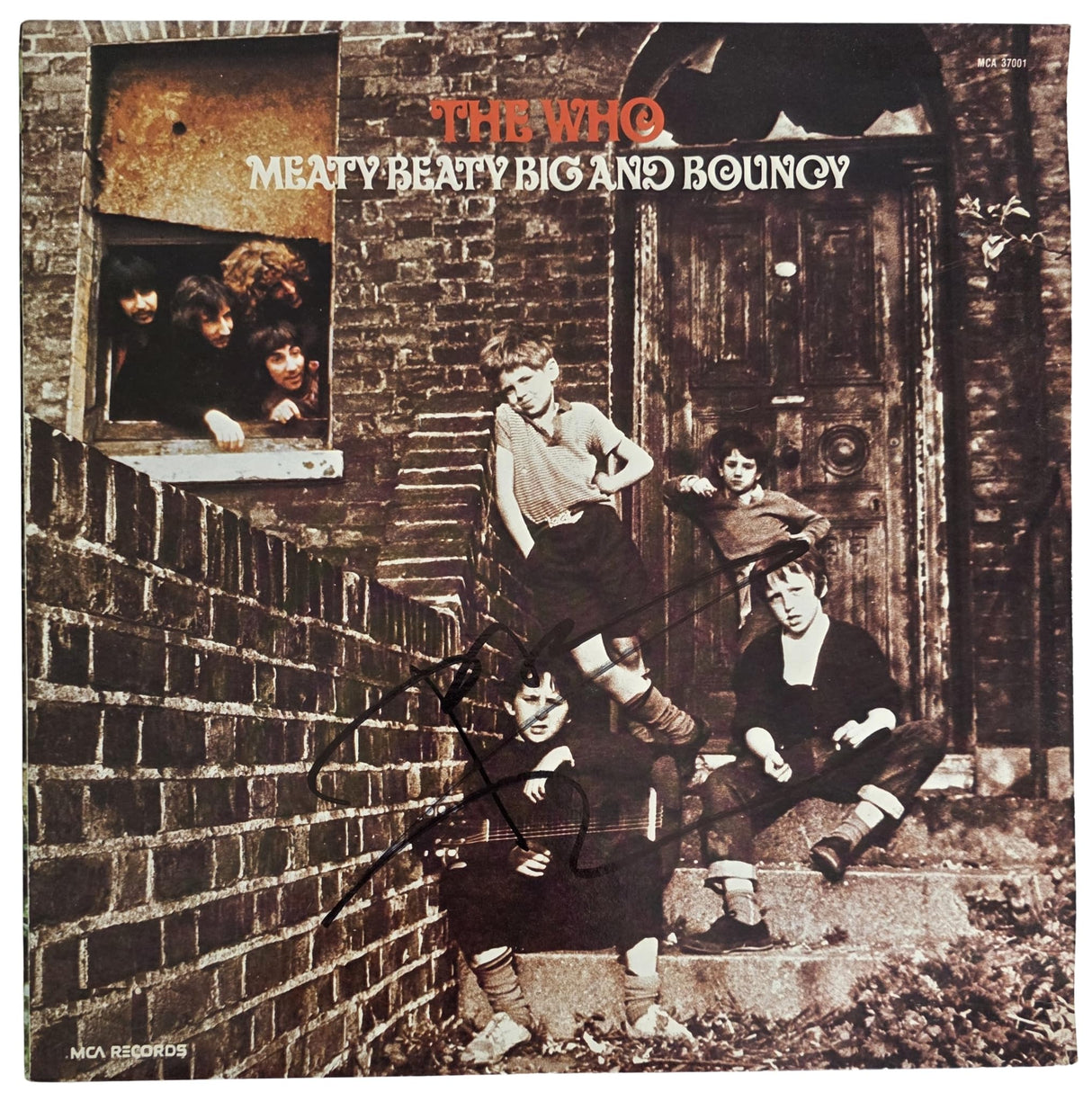 Pete Townshend Signed The Who Meaty Beaty Big and Bouncy Album COA Proof Autographed Vinyl Record