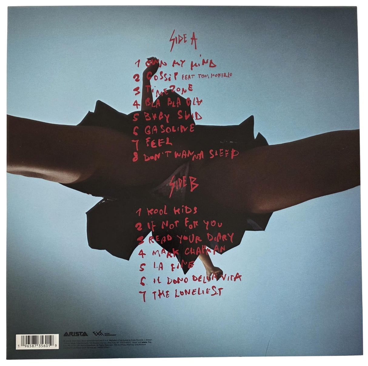 Damiano David Signed Maneskin Rush! Album COA Proof Autographed Vinyl Record