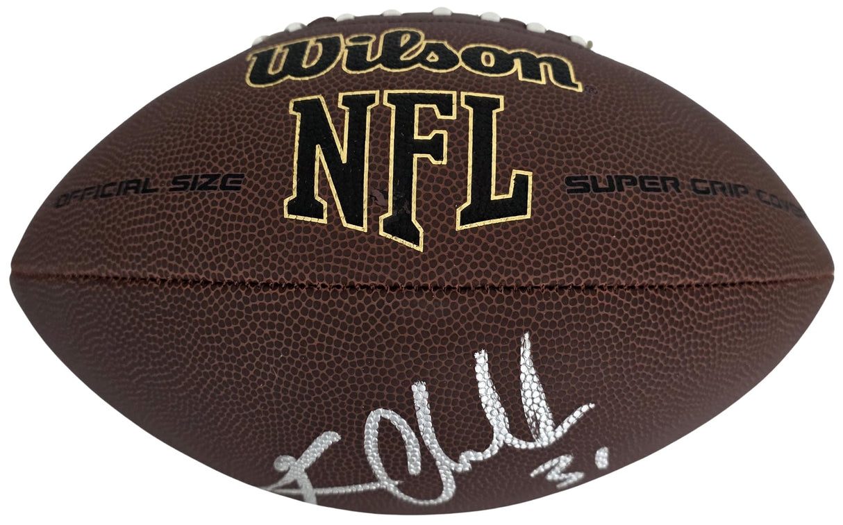Kam Chancellor Signed Football COA Exact Proof Autographed Seattle Seahawks