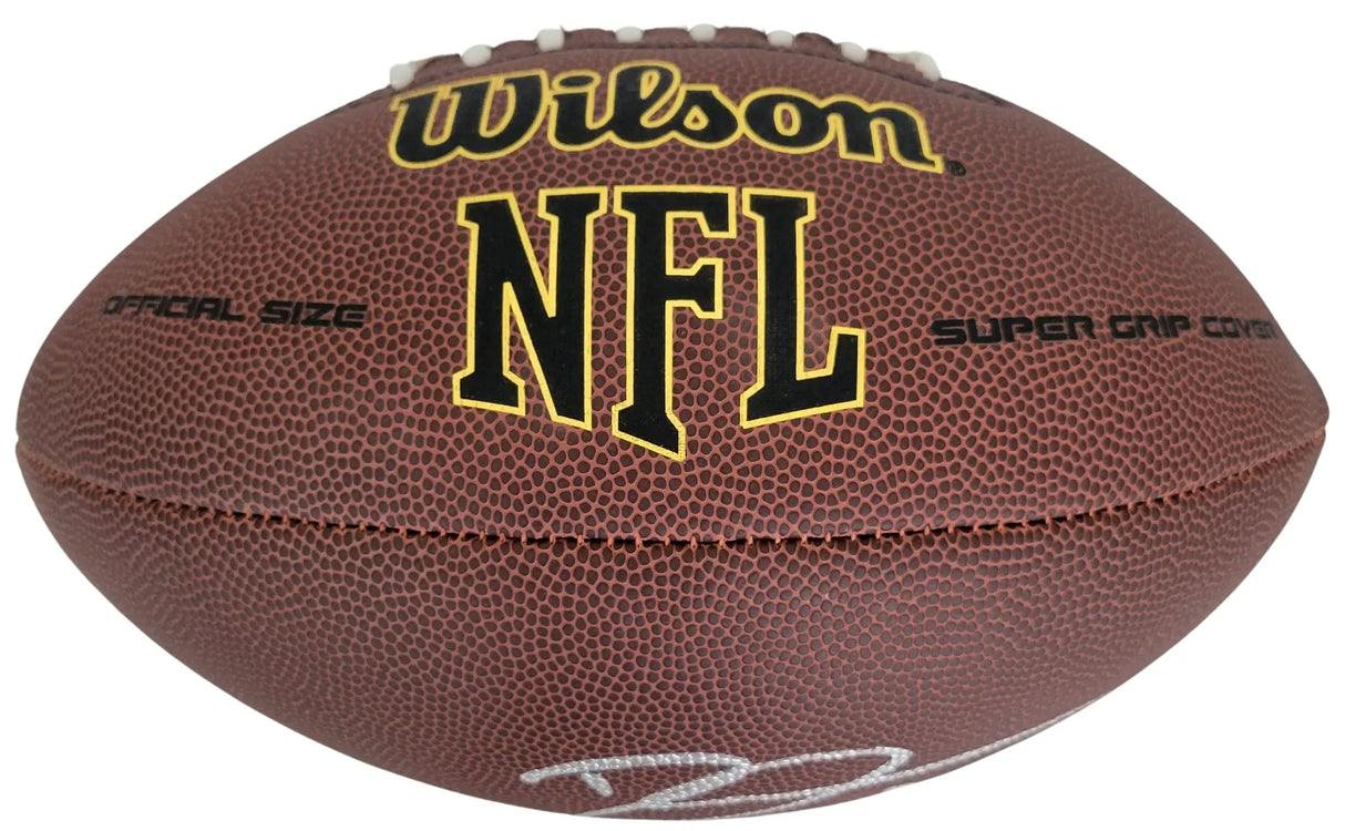 Derwin James Signed Football Proof COA Autographed Los Angeles Chargers FSU