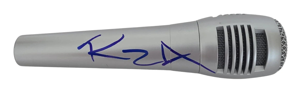 RZA WU Tang Clan Rapper Signed Microphone COA Exact Proof Autographed Mic