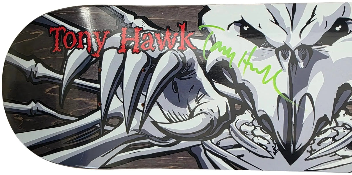 Tony Hawk Signed Skateboard Deck Birdhouse Proof COA Autographed.