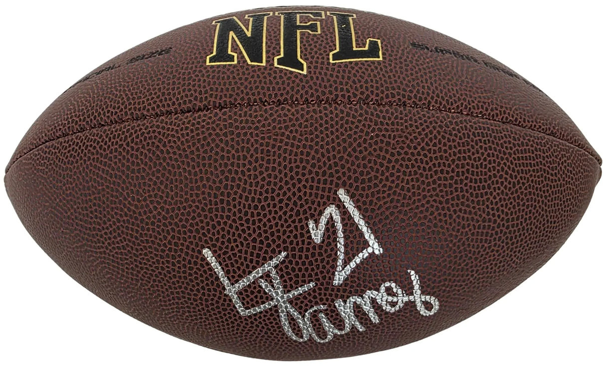 LaMichael James Signed Football COA Proof Autographed San Francisco 49ers Oregon Ducks