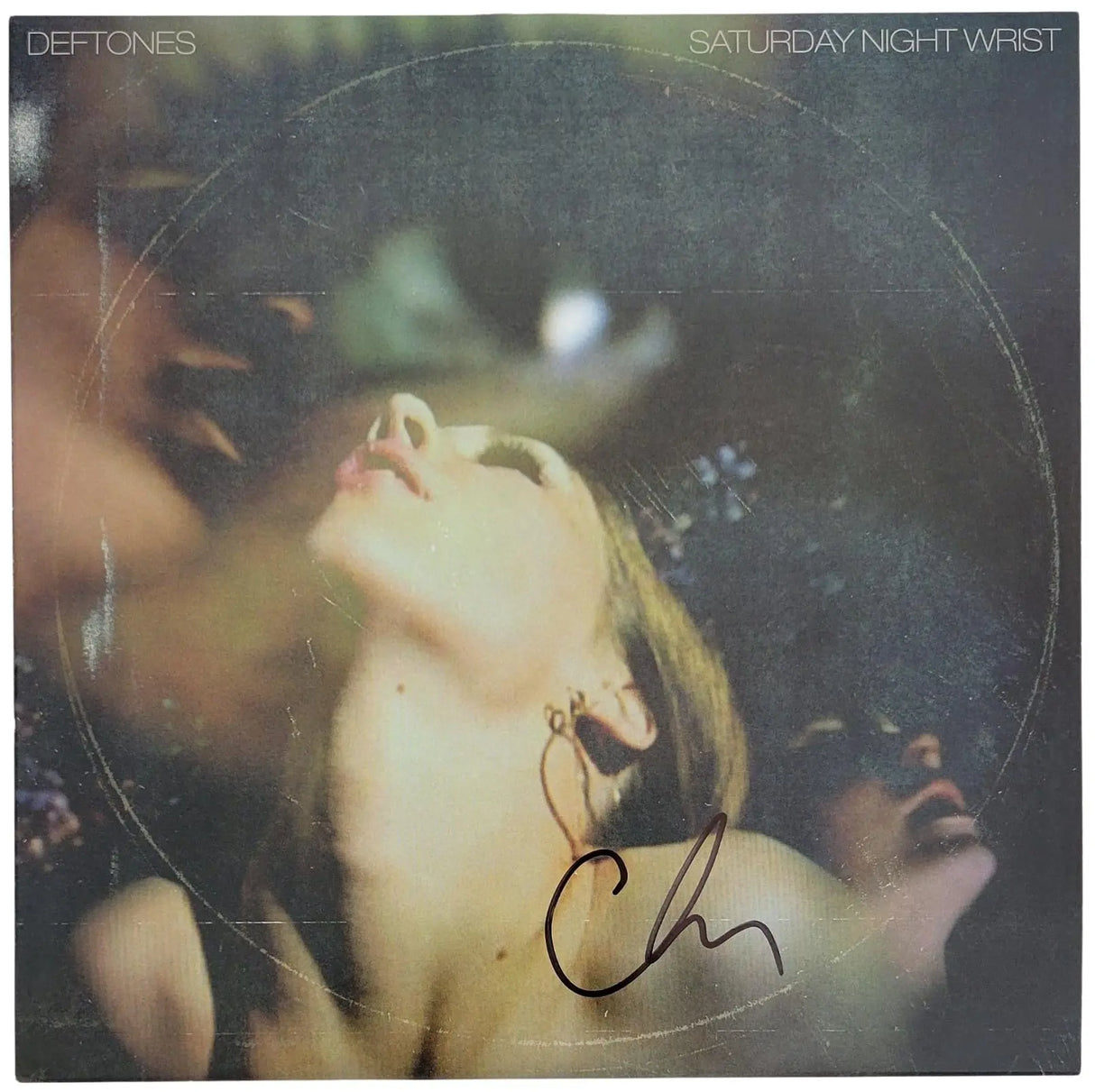 Chino Moreno Signed Deftones Saturday Night Wrist Album Proof Autographed Vinyl Record