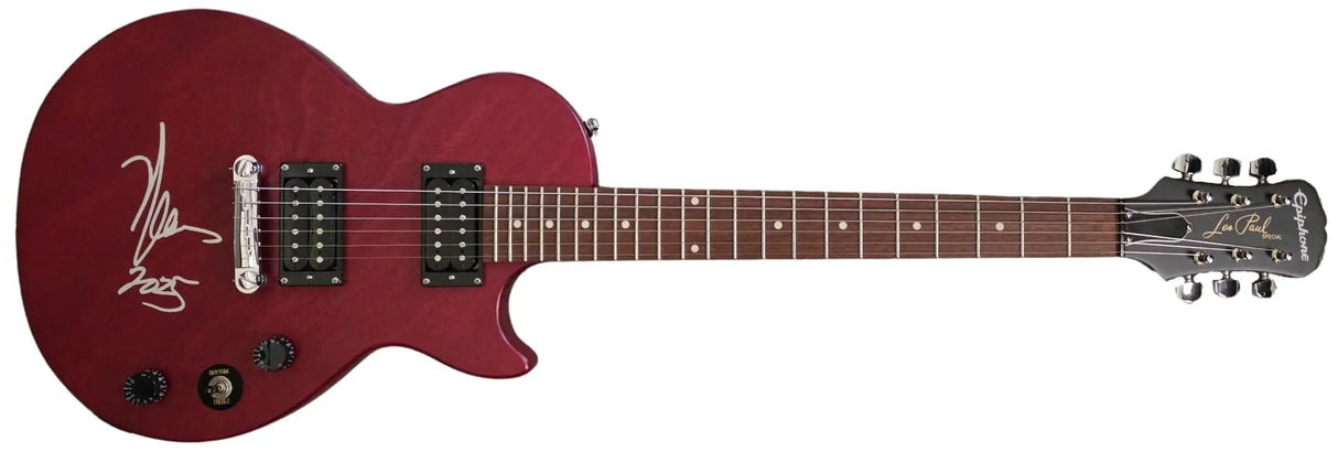 Neal Schon Journey Signed Les Paul Guitar COA Exact Proof Autographed